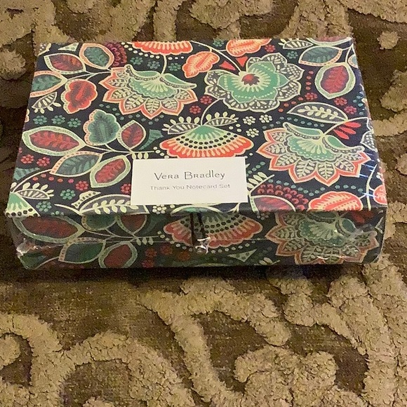 Vera Bradley Thank You Notecard Set Nomadic Floral - Picture 4 of 5